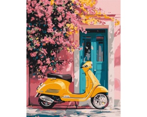 Set pictura pe numere a walk in retro style BS54315