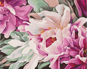 Set pictura pe numere in the rhythm of flowers Anastasia Alyokhina BS54478