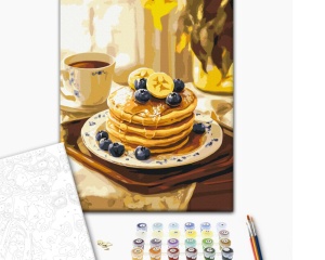 Set pictura pe numere Mic dejun dulce 54436