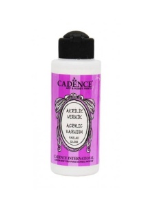 Vernis acrilic lucios Cadence pe baza de apa pentru protectie si finisaj