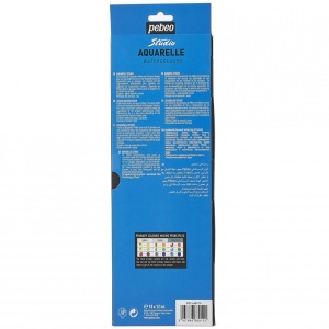 Acuarele studiu set 18 x 12 ml in cutie de carton Studio Pebeo 668910