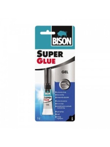 Adeziv cianoacrilat Super Glue Gel Bison 401005