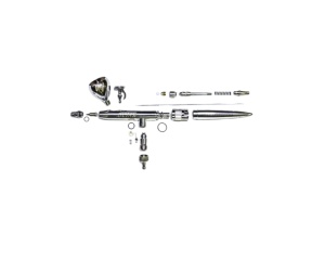 Aerograf Ultra 2024 cu 0.45mm si Cupa 5ml Harder & Steenbeck 120231 - Img 2
