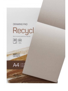 Bloc desen cu hartie bej 100% reciclata Sand Drasca 200 g/mp