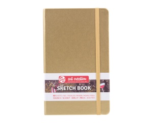 Carnet de Schite Art Creation Auriu si Galben Auriu 140gr 80 de File