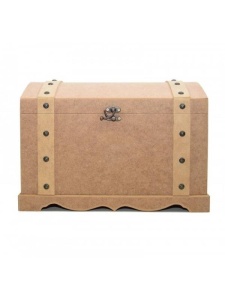 Cufar MDF cu capse decorative Ilyas