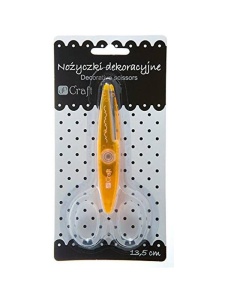 Foarfeca cu model decorativ 13,5cm jcnd-005 Dp Craft