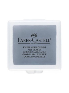 Guma plastica gri Faber-Castell 127220 pentru desen – corectare precisa si estompare controlata
