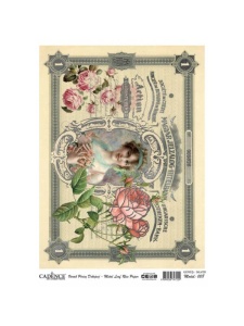 Hartie de orez A3 Silver Cadence 008