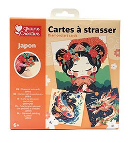 Kit creativ cu strasuri model Japonia Graine Creative 750249