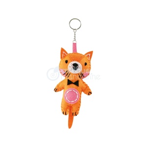 Kit Creativ de Cusut pentru Copii model Elliott the Cat Avenue Mandarine KC047C - Img 4
