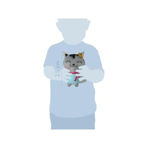 Kit Broderie Little Couz'in Tina the Cat Avenue Mandarine 52654O