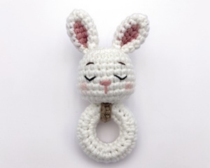 Kit de Crosetat Amigurumi Jucarie pentru Bebelusi model Iepure Graine Creative 420274