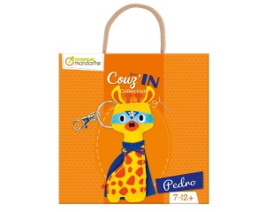 Kit de cusut Mini Couz'in model Pedro girafa My Mandarine, cod KC132C