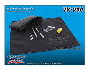 Kit pentru Curatat Aerografe H&S 217500