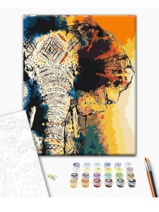 Kit pictura pe numere Elephant 52233