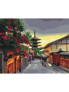 Kit pictura pe numere Evening in Kyoto Profiart 51546