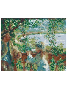 Kit pictura pe numere Near the Lake - Pierre-Auguste Renoir 51430
