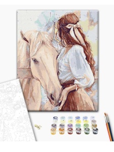 Kit pictura pe numere Noble Friend 52764