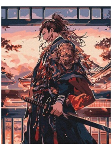 Kit pictura pe numere Samurai 53833