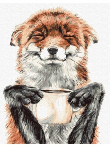 Kit pictura pe numere Satisfied Fox Profiart GX32220