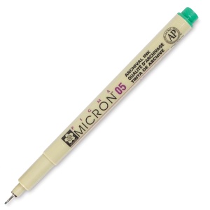 Liner Pigma Micron GREEN 29 Marimi Diferite Sakura