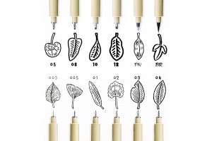 Liner Pigma Micron Light Cool Gray 42 Marimi Diferite Sakura