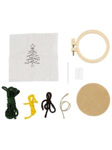 Mini-Kit creatie Broderie Bradut - Iarna Creativ Company 977488