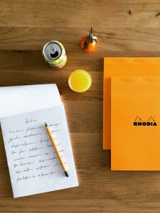 Notebook cu Capsa 80 file 80g Hartie Matematica Rhodia