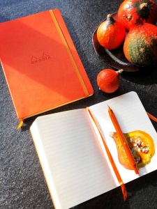 Notebook Hartie Liniata A5 80 file 90g Ivory Rhodia 1174