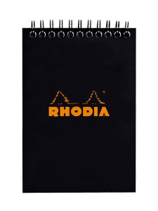 Notepad Classic cu spira hartie patratele 80 file 80g Rhodia