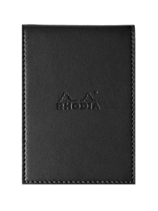 Notepad cu coperta de imitatie piele 8.4X11.5cm 80 file 80g Rhodia 118119C