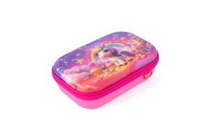 Penar Cu Fermoar Zipit Lenticular Top Storage Box-Unicorn ZP-360938 - Img 2