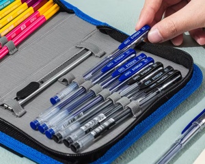 Penar pentru scoala Racer, albastru, DLEH967, Deli