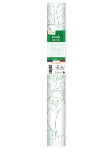 Plansa de colorat Graffy Roll Jungla Avenue Mandarine GY127C