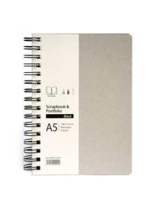 S&P Sketchbook 30 file hartie neagra Drasca