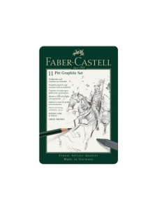 Set 11 piese grafica Pitt Graphite Faber Castell 112972