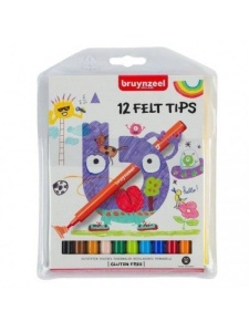 Set 12 carioci asortate Bruynzeel 60121012