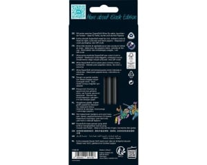 Set 12 creioane colorate Black Edition Faber Castell