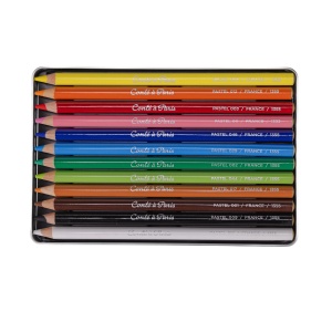 Set 12 Creioane Pastel Cutie Metal Conte 2181 - Img 10