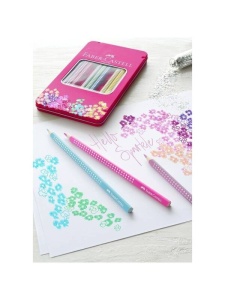 Set 12 creioane Sparkle Faber Castell FC201737