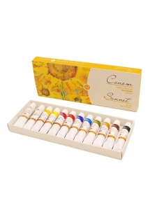 Set 12 x 10 ml culori de ulei Sonnet 2641099