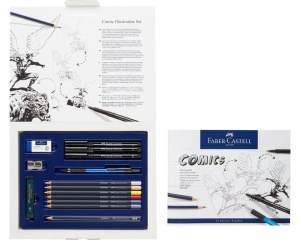 Set 15 piese Comic Illustration Faber Castell 167195