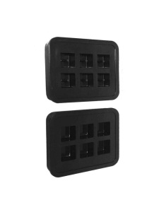 Set 2 matrite din silicon Cuburi Gedeo Pebeo 766134