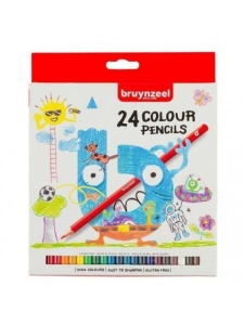 Set 24 creioane colorate Bruynzeel 60112003