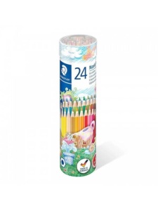 Set 24 creioane coorate Noris 144 NMD24 Staedtler