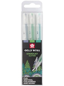 Set 3 Gelly Roll Stardust Forest Sakura poxpgbstA3b