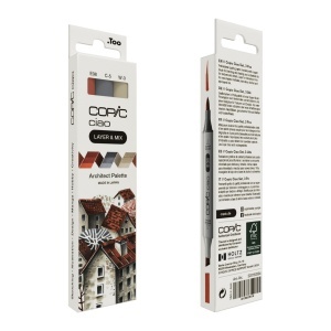 Set 3 Markere Copic Ciao Paleta de Culori Architect 220750304 - Img 2