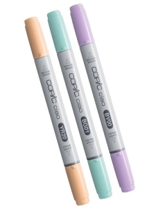 Set 3 markere Copic Ciao Paleta de Culori Pastel 220750301