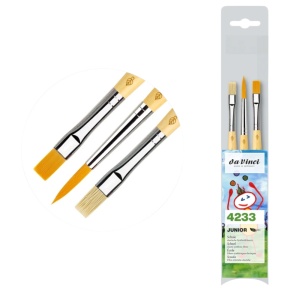 Set 3 Pensule Junior DaVinci 4233